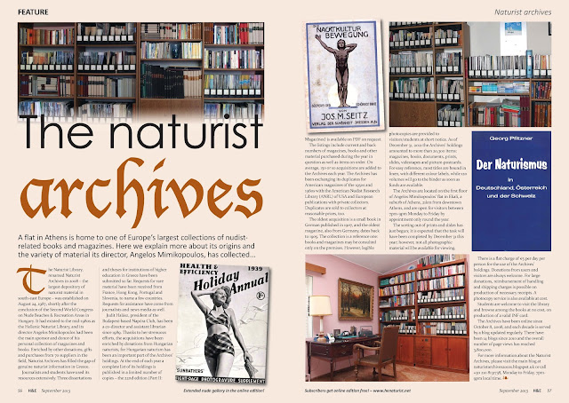 Naturist Library: Information for visitors/users
